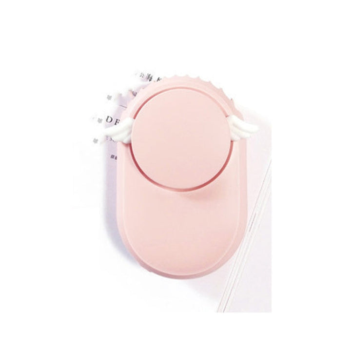 USB Ladevifte Børsteløs Hengehals Mini Sling Faul Fan(Angel Pink) | Skanto