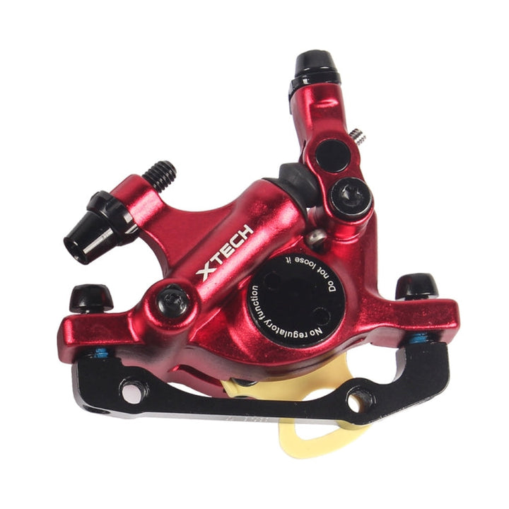 Skanto | ZOOM HB100 Terrengsykkel Hydraulisk Brems Kaliper Klappsykkel Kabeltrekk Hydraulisk Skivebrems Kaliper, Stil:Foran(Red)