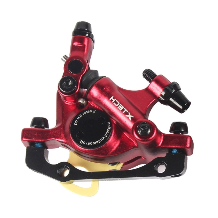 Skanto | ZOOM HB100 Terrengsykkel Hydraulisk Brems Kaliper Klappsykkel Kabeltrekk Hydraulisk Skivebrems Kaliper, Stil:Foran(Red)