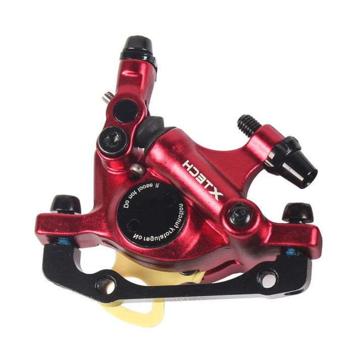 Skanto | ZOOM HB100 Terrengsykkel Hydraulisk Brems Kaliper Klappsykkel Kabeltrekk Hydraulisk Skivebrems Kaliper, Stil:Foran(Red)