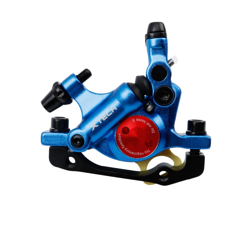 Skanto | ZOOM HB100 Terrengsykkel Hydraulisk Brems Caliper Sykle Kabel Aktuert Hydraulisk Skivebremse Caliper, Stil: Foran (Blå)