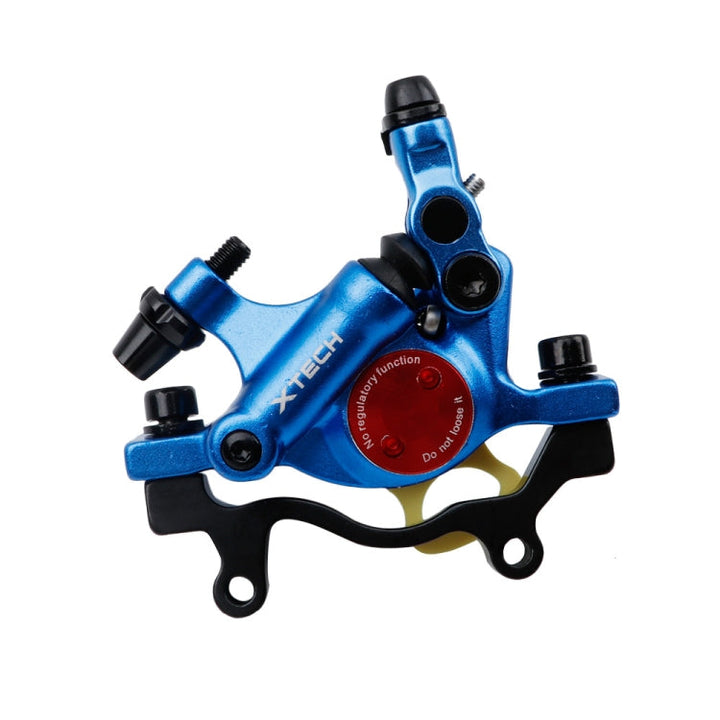 Skanto | ZOOM HB100 Terrengsykkel Hydraulisk Brems Caliper Sammenleggbar Sykkel Kabeltrekk Hydraulisk Skivebremse Caliper, Stil: Bak(Blå)
