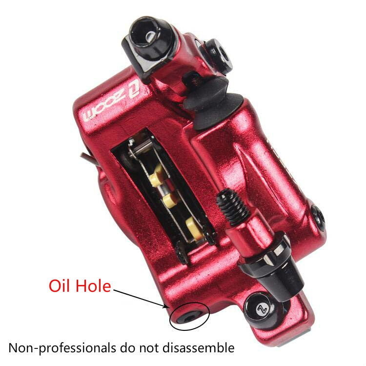 Skanto | ZOOM HB100 Terrengsykkel Hydraulisk Brems Caliper Sammenleggbar Sykkel Kabeltrekk Hydraulisk Skivebremse Caliper, Stil: Bak(Blå)
