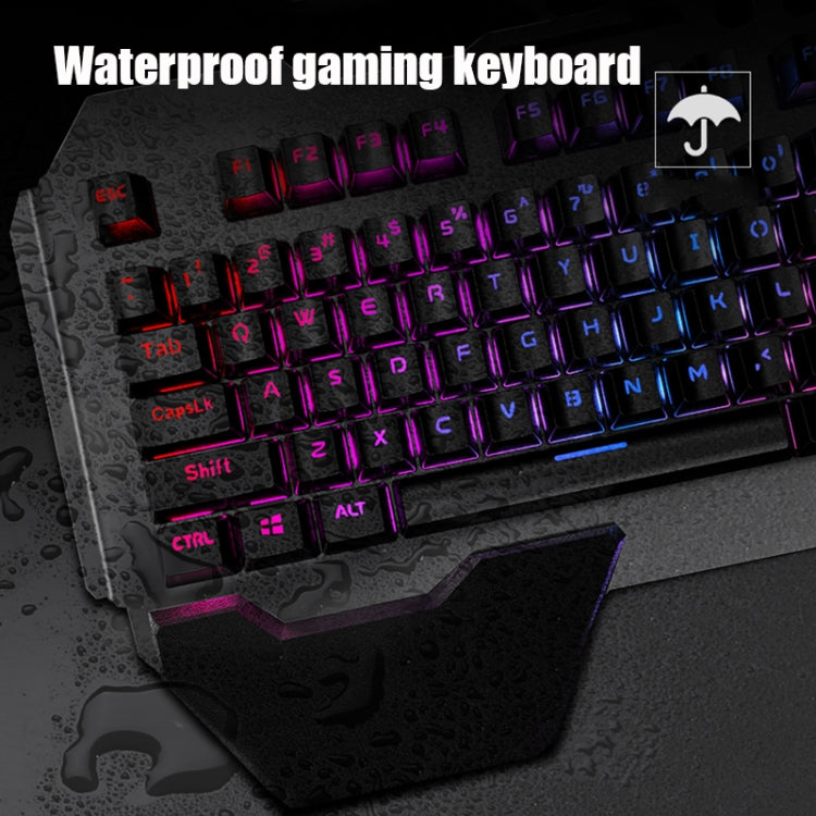 Norvo | K680 RGB Oppladbart Gaming Trådløst Tastatur og Mus Sett (Svart)