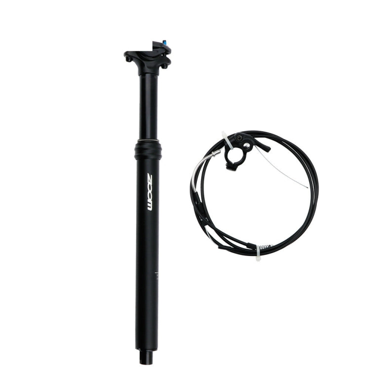 Skanto | ZOOM Sykkel Kabel Kontrollert Hydraulisk Fjæring Setepinne Terrengsykkel Setepost, Størrelse: 30.9mm, Spesifikasjon: 400mm Intern Kabling