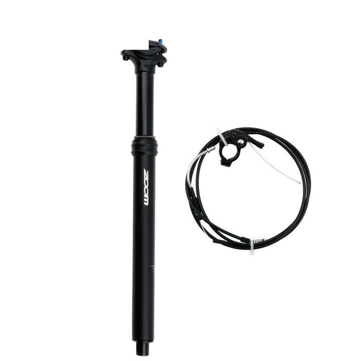 Skanto | ZOOM Sykkel Kabel Kontrollert Hydraulisk Fjæring Setepinne Terrengsykkel Setepost, Størrelse: 30.9mm, Spesifikasjon: 400mm Intern Kabling