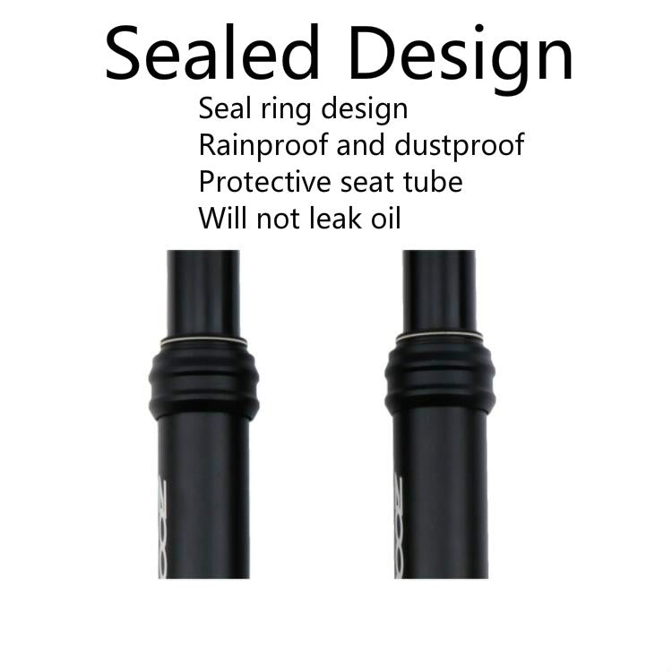 Skanto | ZOOM Sykkel Kabel Kontrollert Hydraulisk Fjæring Setepinne Terrengsykkel Setepost, Størrelse: 30.9mm, Spesifikasjon: 400mm Intern Kabling