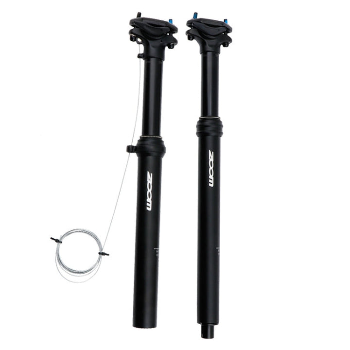 Skanto | ZOOM Sykkel Kabel Kontrollert Hydraulisk Fjæring Setepinne Terrengsykkel Setepost, Størrelse: 30.9mm, Spesifikasjon: 400mm Intern Kabling