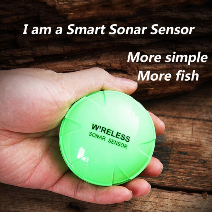 Skanto | Fiskefinner Trådløs Mobiltelefon Sonar Fiskefinner APP Undervanns Fiskefinner Fiske Fiske Tilbehør (Grønn)