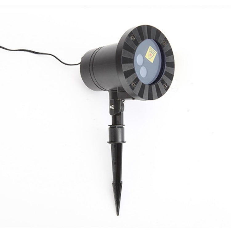 Norvo | 30W Fjernkontroll Utendørs Vanntett Laser Lys Hagedekorasjon Plenlampe, grønt lys + rødt lys (UK plugg)