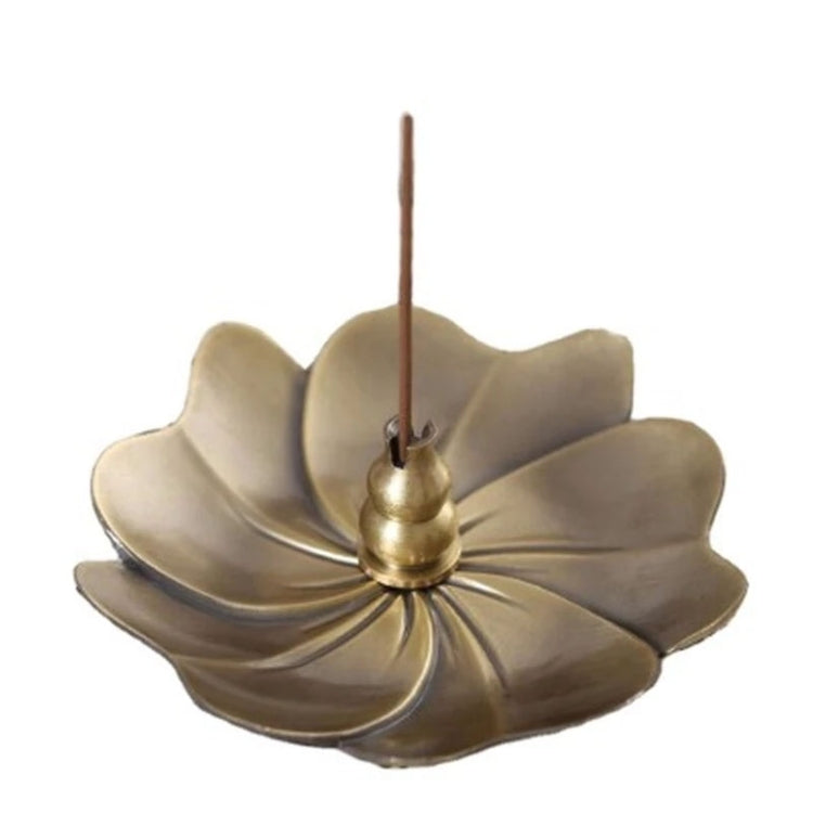Husholdning Soverom Legering sandeltre Ovn Kreativ Antikk Linje Røkelsebrenner Røkelseholder, Stil:Gourd(Bronse)