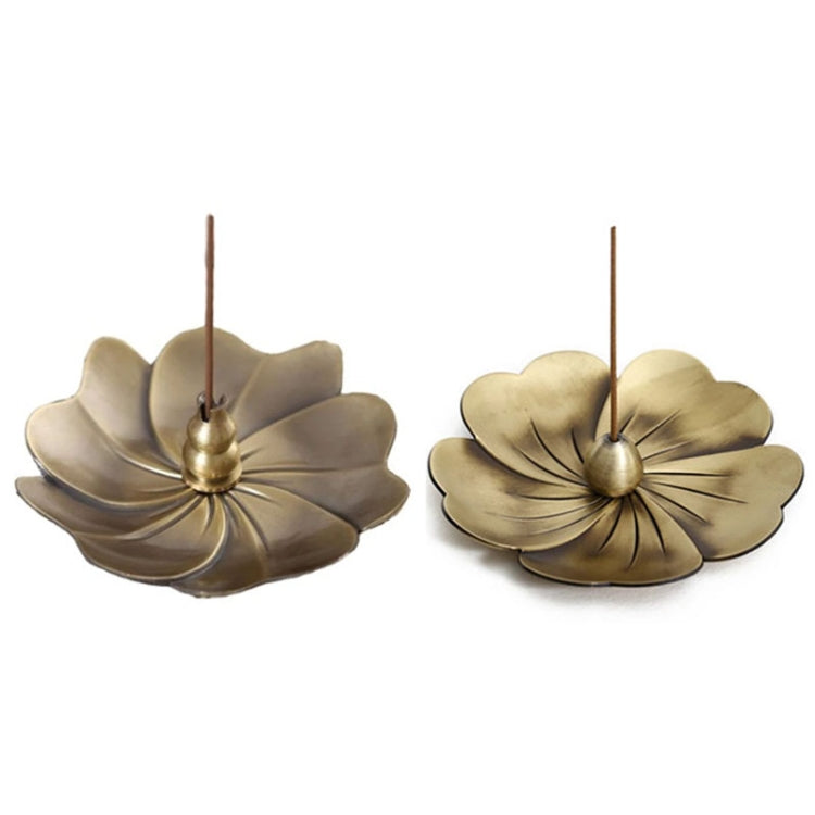 Husholdning Soverom Legering sandeltre Ovn Kreativ Antikk Linje Røkelsebrenner Røkelseholder, Stil:Gourd(Bronse)