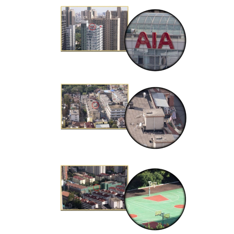 Norvo | Luxun 20X50 Utendørs Kikkerter Lavt Lys Natt Syn Ikke-Infra Rød Høy Ytelse Kikkerter (Oliven Grønn)