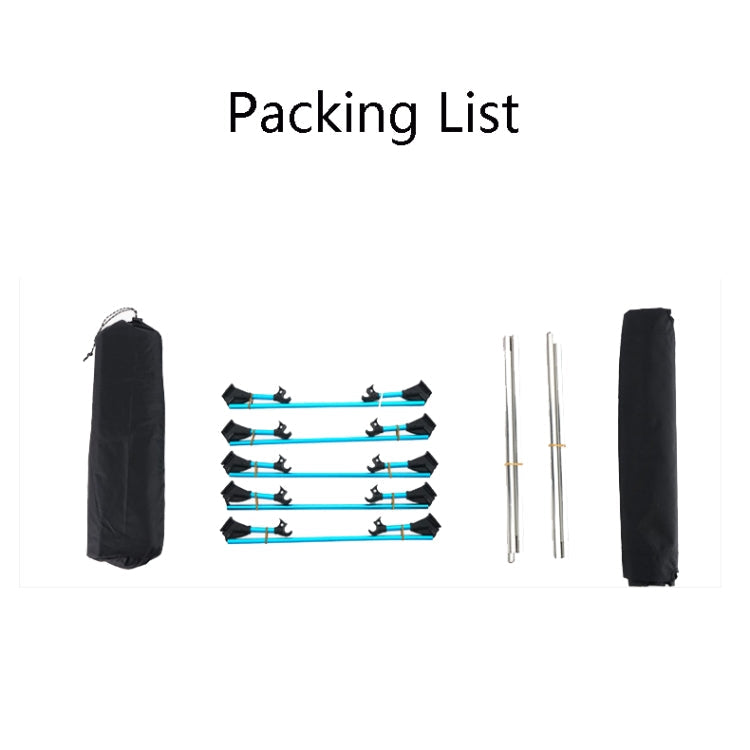 Norvo | CLS Utendørs Lett Sammenleggbar Seng Camping Enkel Fritidsseng (Grå)