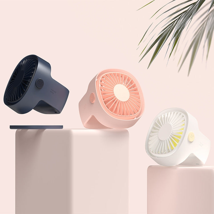 Håndholdt Desktop Utendørs Student Stille USB Mini Vifte (Rosa) | Skanto