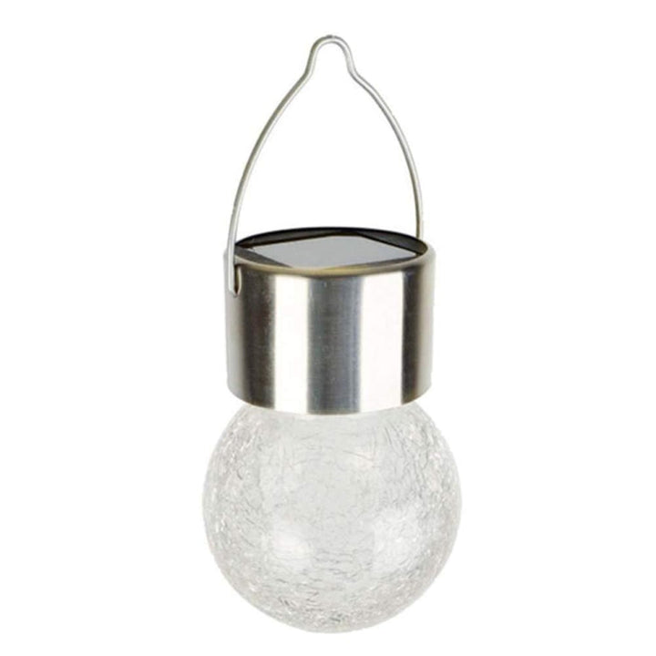 Skanto | 12 PCS Snap Ball Solar Chandelier Utendørs Hage Gårdsplass Ferie Dekorativ Lys med Klemme (Varm Hvit Lys)