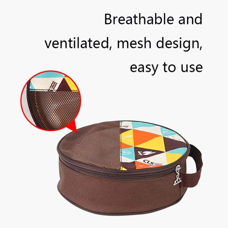 Skanto | 16 PCS / Set CLS Utendørs Rustfritt Stål Bestikk Bærbar Camping Middag Bolle Tallerken Sett