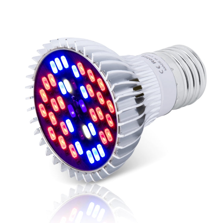 Norvo | LED Plantevekstlampe Fullspekter E27 Plantefyllingslys, Effekt: 30W 40 Lampeperler