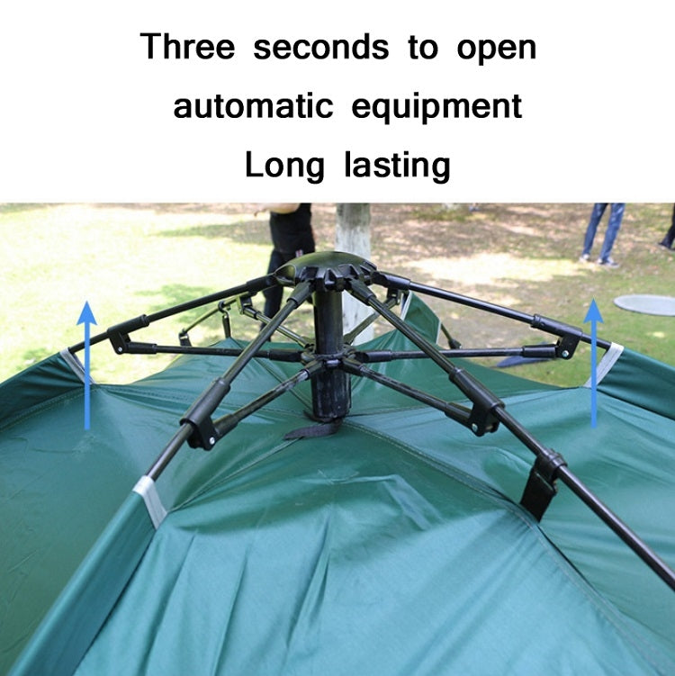 Norvo | TC-014 Utendørs Strand Reise Camping Automatisk Våren Multi-Person Telt For 2 Personer (Grønn)