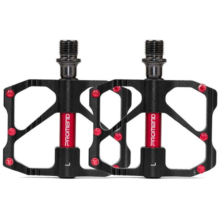 Skanto | 1 par PROMEND terrengsykkel racing sykkel aluminium pedaler (PD-R87 svart)