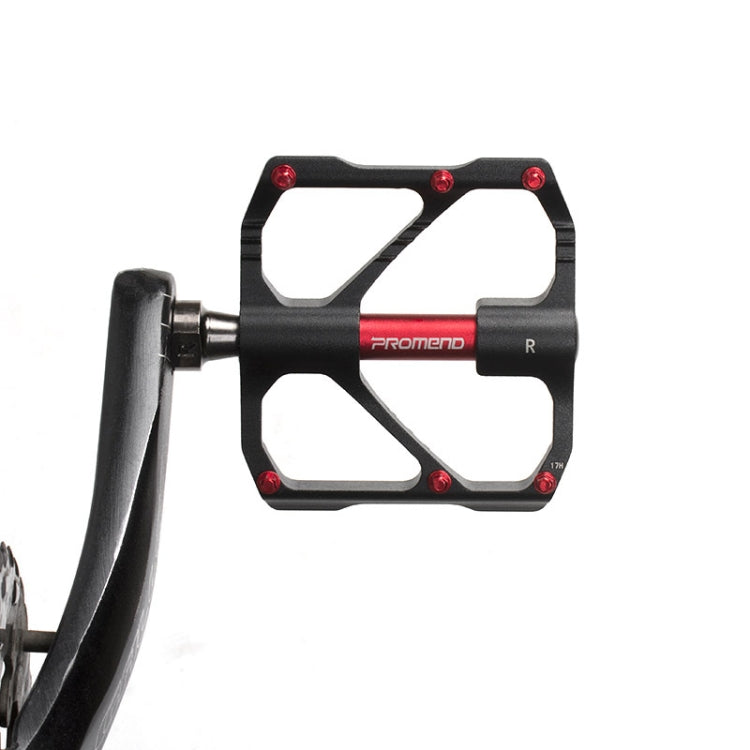 Skanto | 1 par PROMEND terrengsykkel racing sykkel aluminium pedaler (PD-R87 svart)