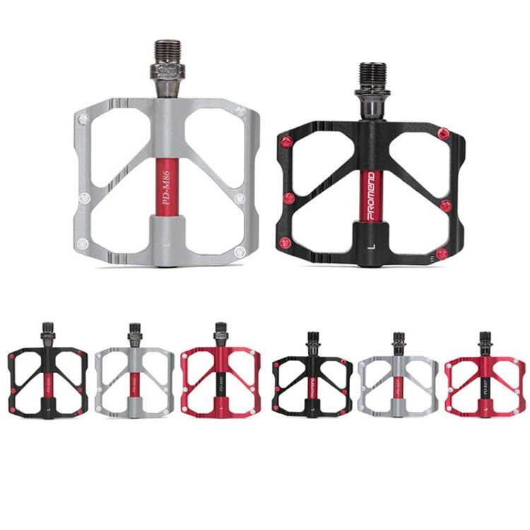 Skanto | PD-M86C  1 Par PROMEND Sykkel Rittsykkel Terrengsykkel 3 Palin Karbonfiber Lager Pedal (Sort)