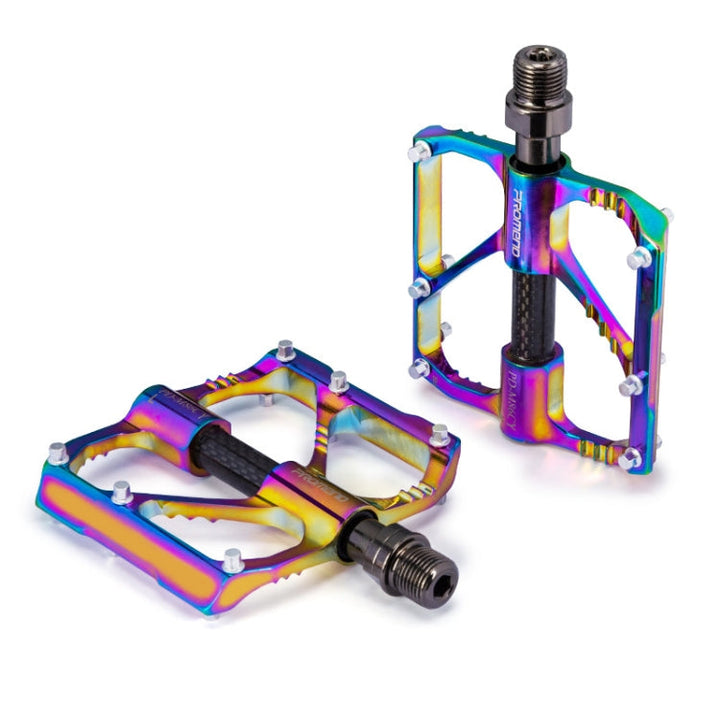 Skanto | 1 Sett PROMEND Tre Peilin Lagre Aluminiumlegering CNC Sykkel Fargerike Pedaler PD-M86CY