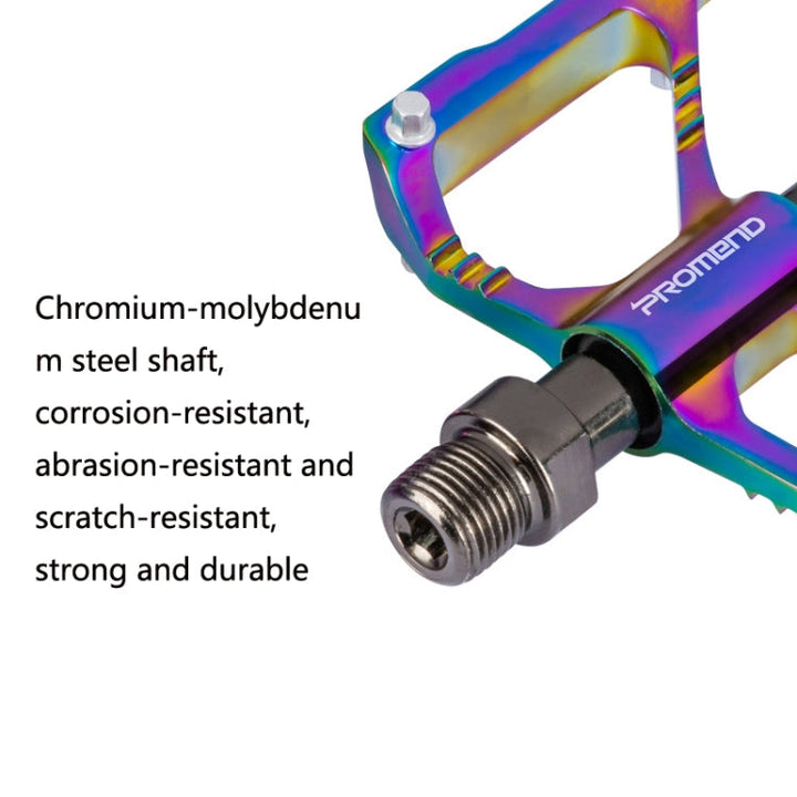 Skanto | 1 Sett PROMEND Tre Peilin Lagre Aluminiumlegering CNC Sykkel Fargerike Pedaler PD-M86CY