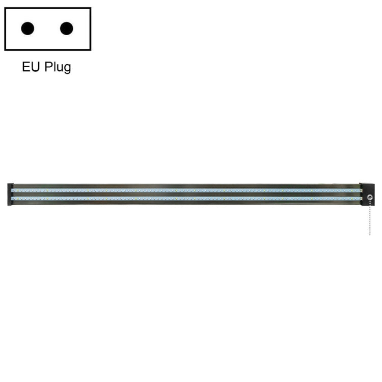 Skanto | LED vekstlampe full spekterplante lys rør, Stil: Liten dobbel rad 100 cm (EU-plugg)