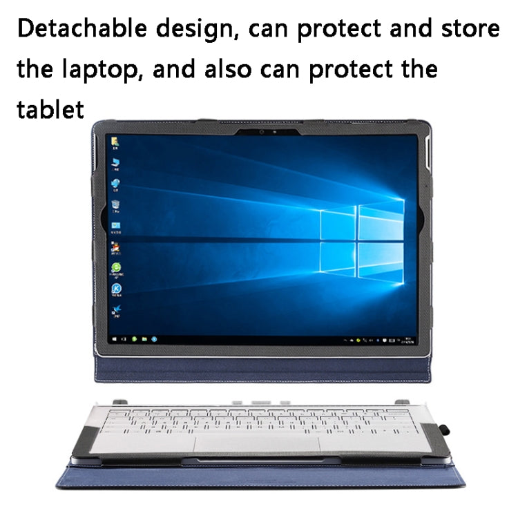 Skanto | PU Lær Bæreveske for Microsoft Surface Book 2 15 Tommer (Gentleman Grå)