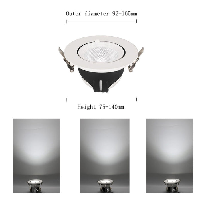 Skanto | 35w Cutout 150mm LED Full Spectrum Plantevekstlys