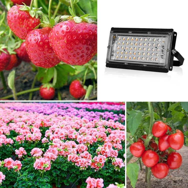 Skanto | LED Plantebelysning Full Spektrum Vanntett Grow Light EU Plugg 144 Perler 200W
