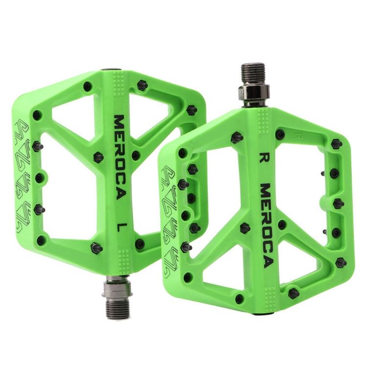 Skanto | MEROCA Terrengsykkel Nylon Pedal (Grønn)