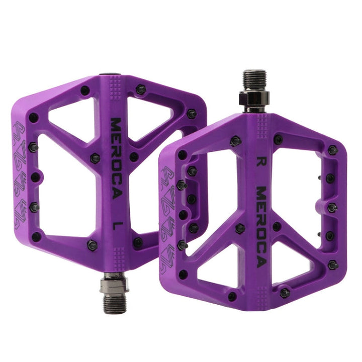 Skanto | MEROCA Terrengsykkel Nylon Pedal (Lilla)