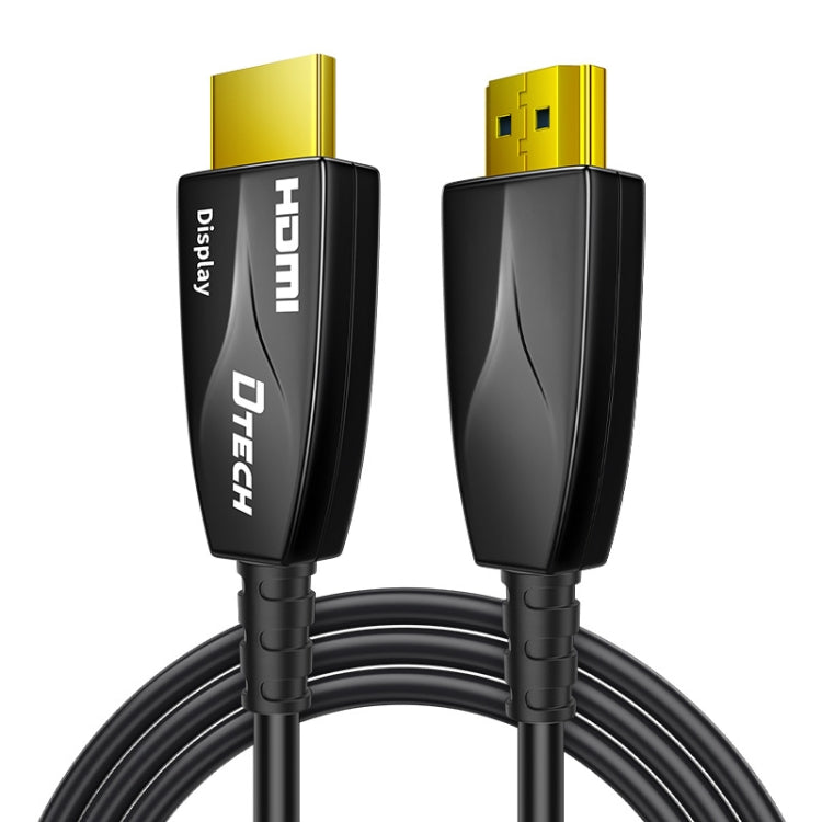 Skanto | DTECH HDMI 2.0 Versjon Fiberoptisk Kabel 4K 60Hz Storskjerm-TV Ingeniørkabling, Lengde: 15m