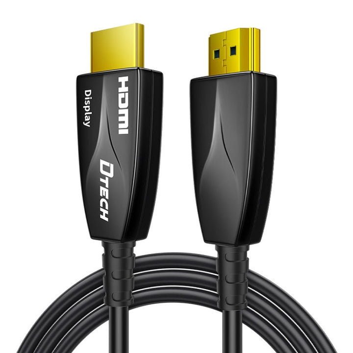 Skanto | DTECH HDMI 2.0 Versjon Fiberoptisk Kabel 4K 60Hz Storskjerm-TV Ingeniørkabling, Lengde: 15m