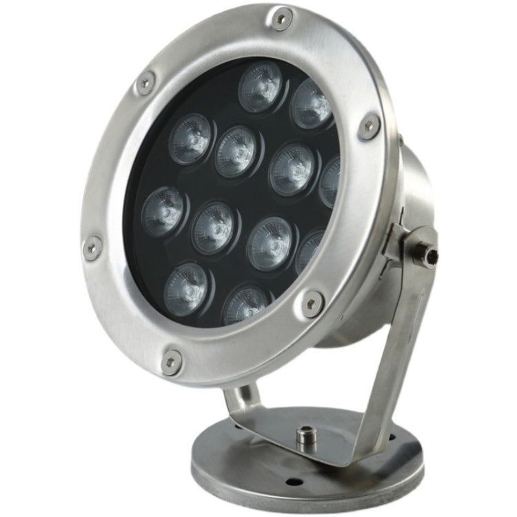 Skanto | LED Undervannslampe Basseng Fiskedam Springvann Vanntett Landskapslys 24W (Varm Hvit)