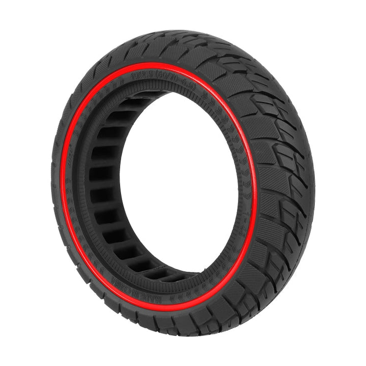 Skanto | For Ninebot Max G30 10 X 2.5 Tommer (60/70-6.5) Scooter Solid Gummi Dekk Rød Linje