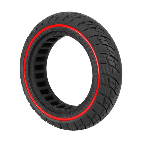 Skanto | For Ninebot Max G30 10 X 2.5 Tommer (60/70-6.5) Scooter Solid Gummi Dekk Rød Linje