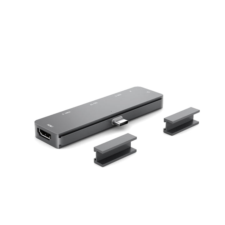 Skanto | For iPad Pro 7-i-1 HDMI 4K + 3.5 mm lyd + SD/TF + 1 USB 3.0 + USB-C/Type-C + PD USB-C dockingstasjon