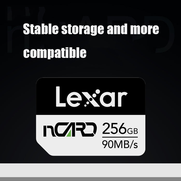 Skanto | Lexar nCARD 256GB minnekort mobiltelefonutvidelse NM-kort