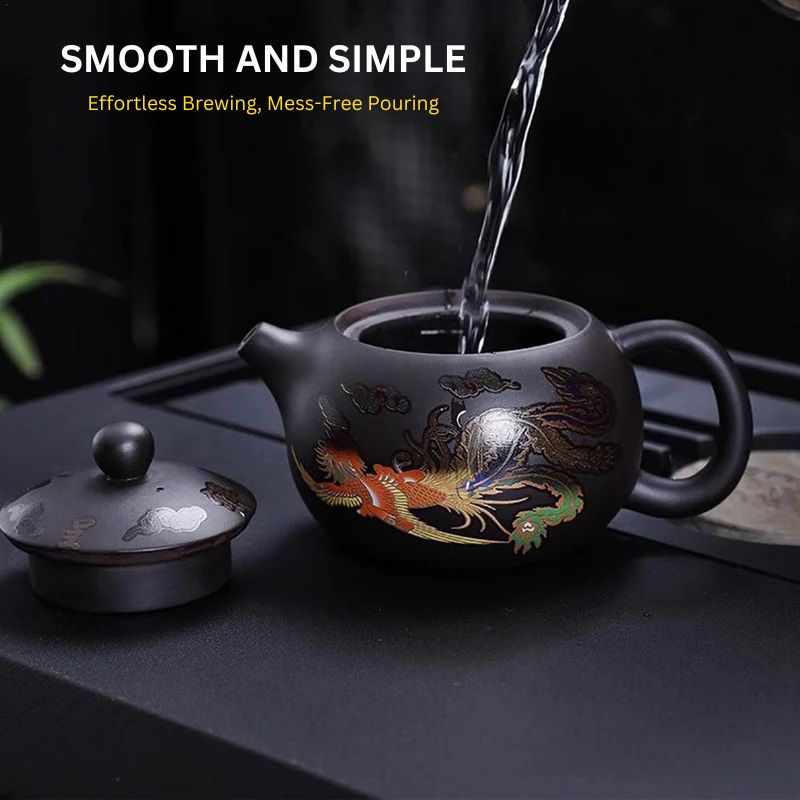 Skanto | Mystisk fargeforandrende drage- og feng shui-teapot