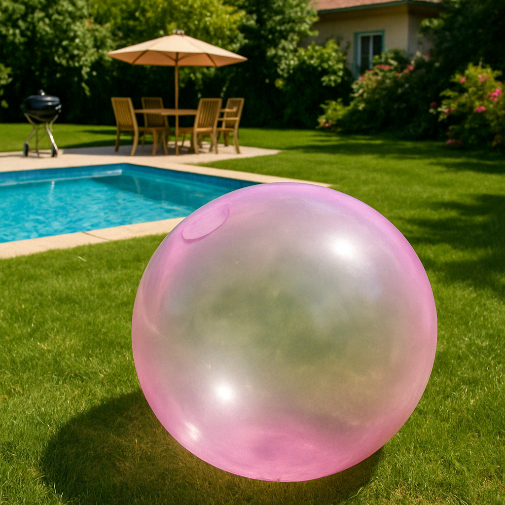 Skanto | WobbleBubble – Gigantisk oppblåsbar lekeball for barn fra 5 år og oppover | Oppmuntrer til bevegelse, balanse og utendørs moro