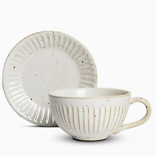 ElegantBowl – Sett med 2 steintøyboller med skje Skanto