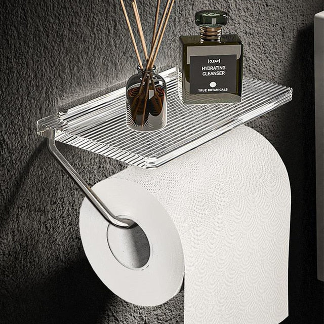 Moderne Akryl Toalettpapirholder | Skanto