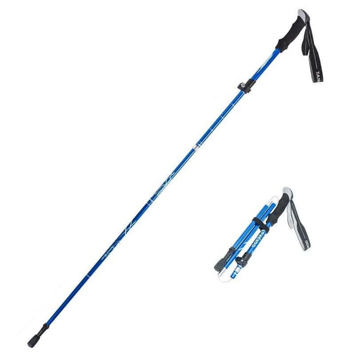 Skanto | Ultralight 5-delt teleskopisk vandrestav for fjell- og turturer