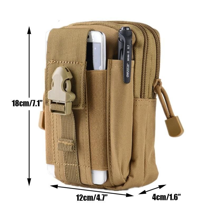Multi-Purpose Molle Taktisk Livremveske | Skanto