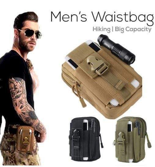 Multi-Purpose Molle Taktisk Livremveske | Skanto