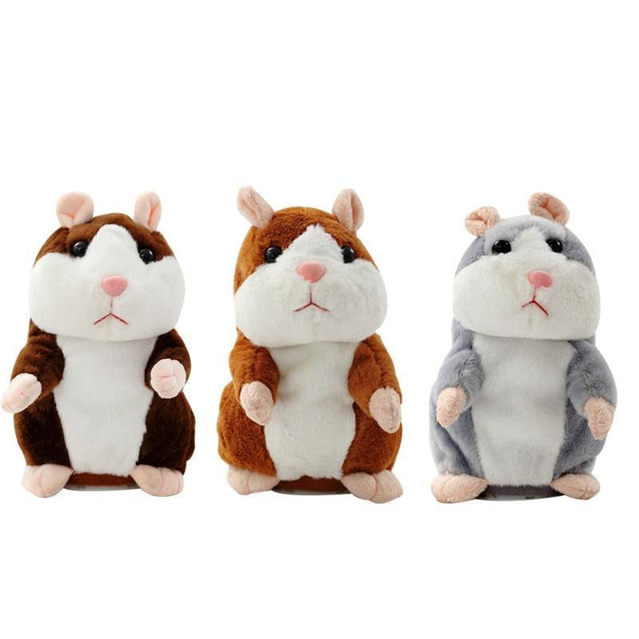 Skanto | #1 Beste Snakkende hamster Kjeftende Gjentakende Søt Plush Leketøy Julegave