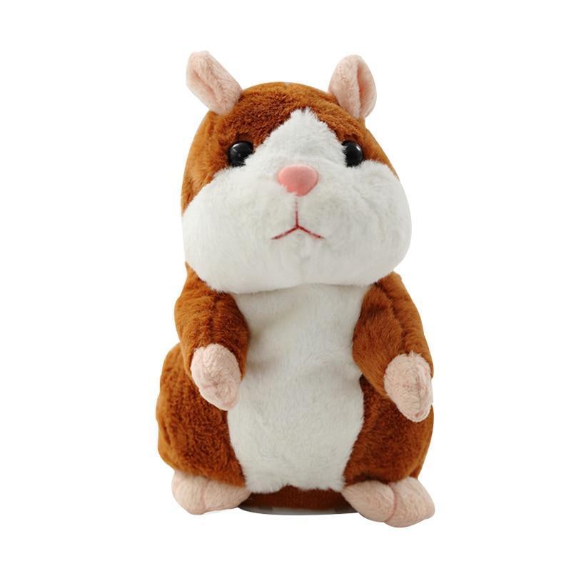 Skanto | #1 Beste Snakkende hamster Kjeftende Gjentakende Søt Plush Leketøy Julegave
